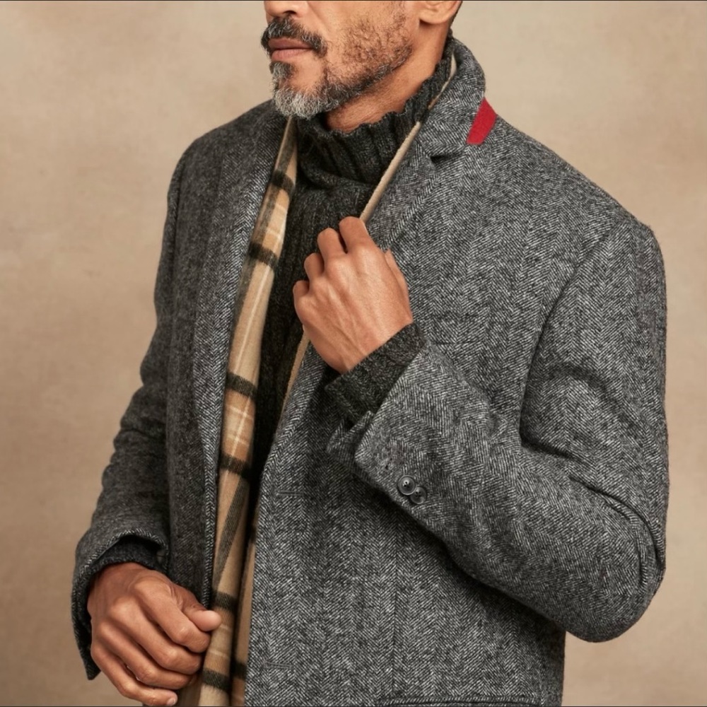 Men’s Banana Republic Tweed Coat